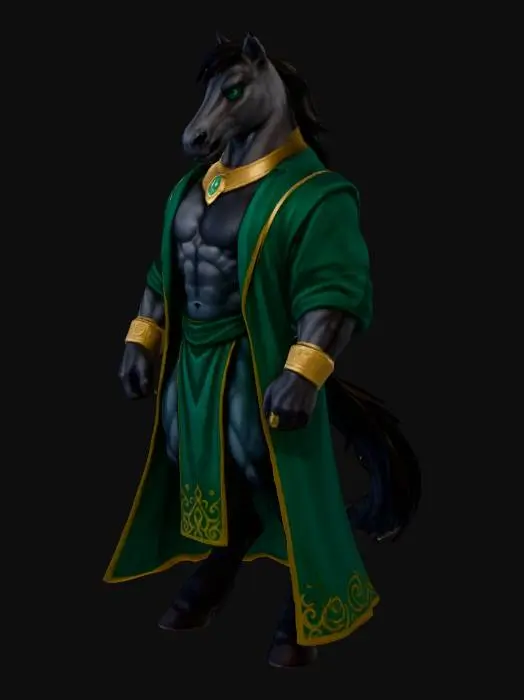 3D model for Majestic Equine Guardian