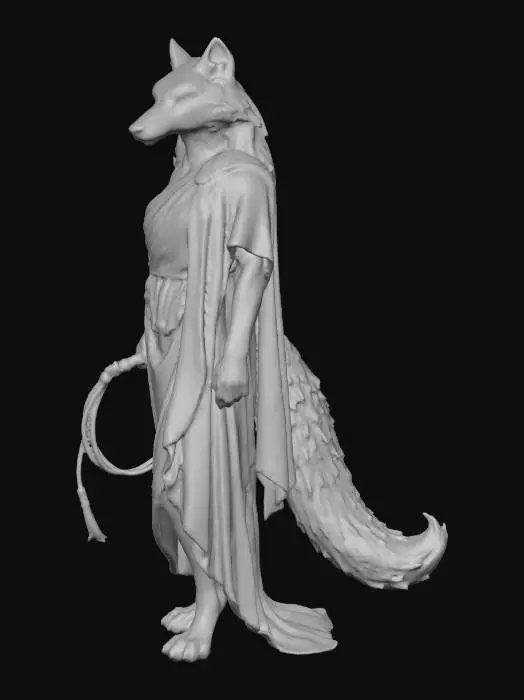 3D model for Roman Lupine Guardian