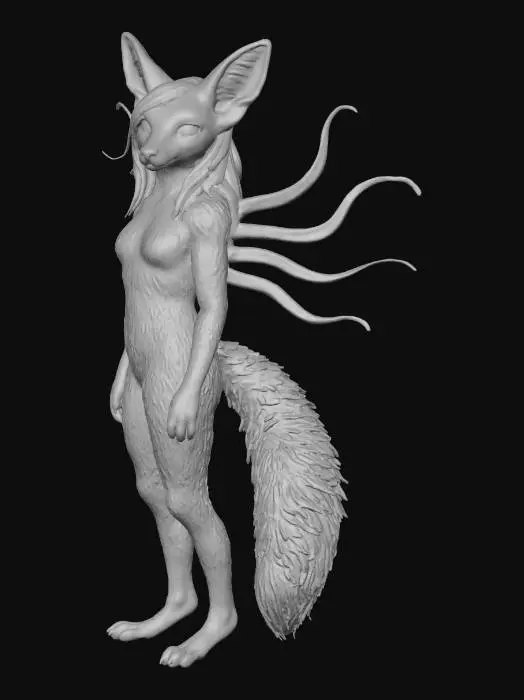 3D model for Ethereal Fennec Guardian