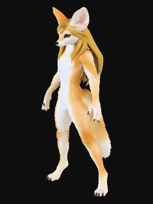 3D model for Fennec Stance
