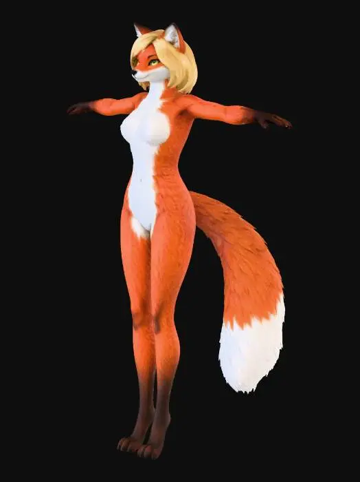 3D model for Fox Persona