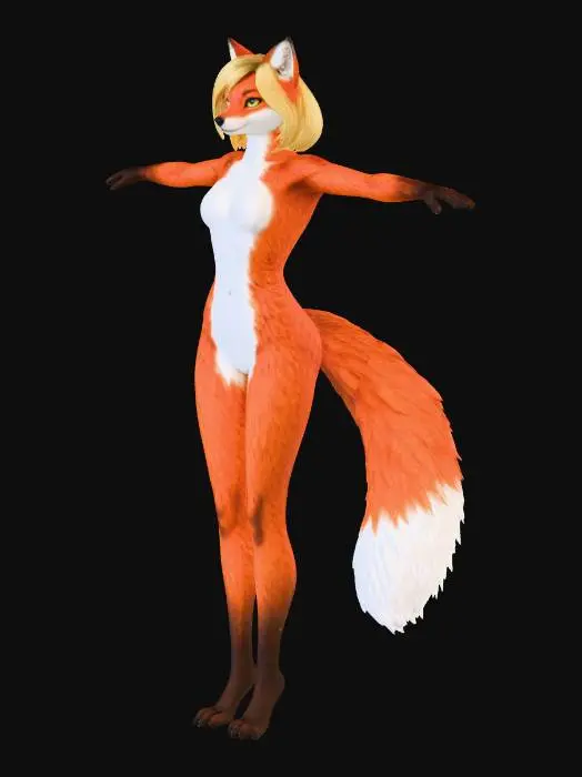 3D model for Fox Persona