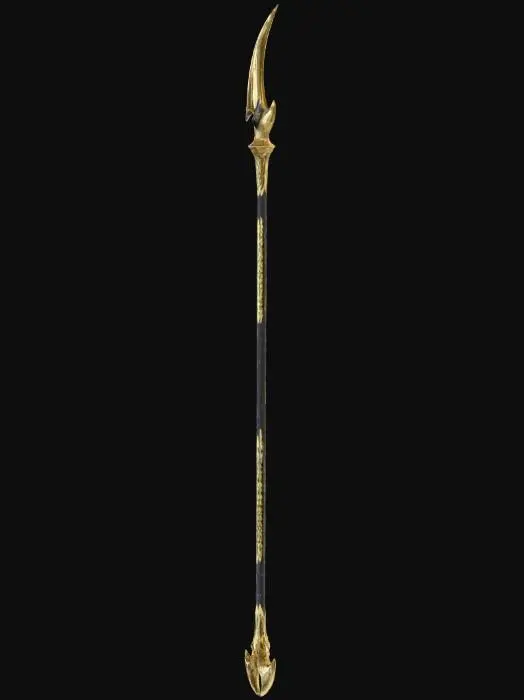 3D model for Golden Moon Halberd