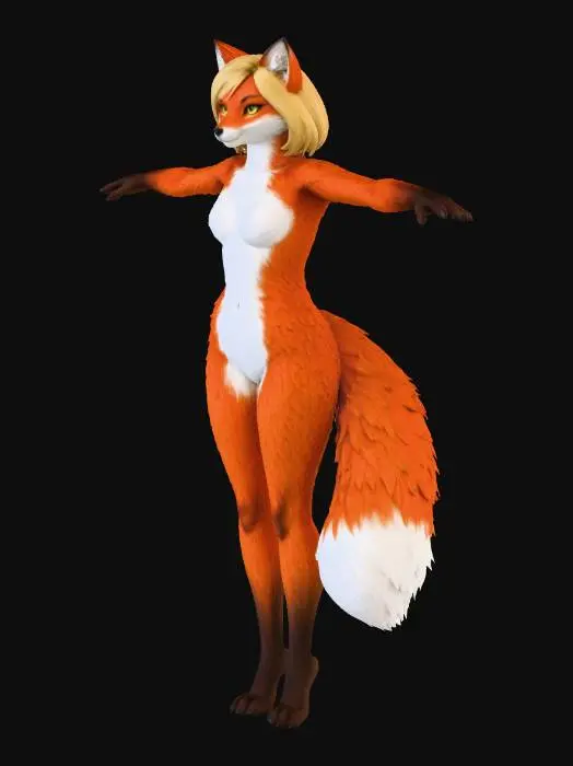 3D model for Fox Persona