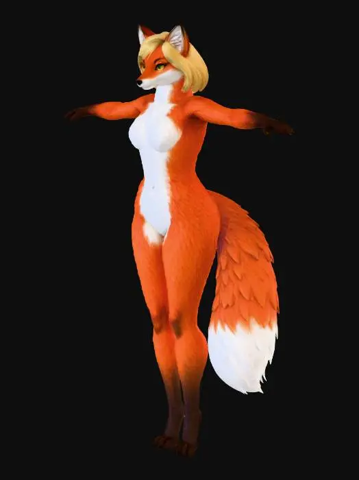 3D model for Fox Persona