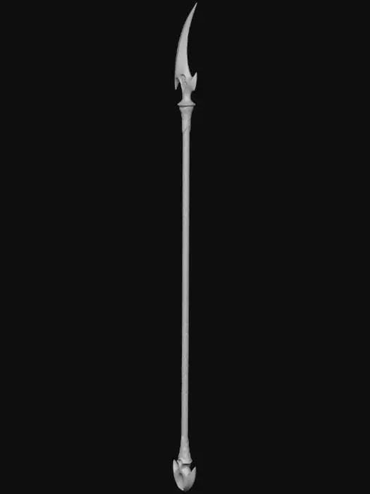 3D model for Golden Moon Halberd
