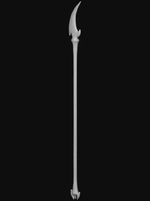 3D model for Golden Moon Halberd
