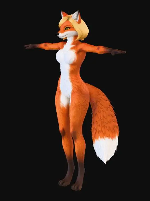 3D model for Fox Persona