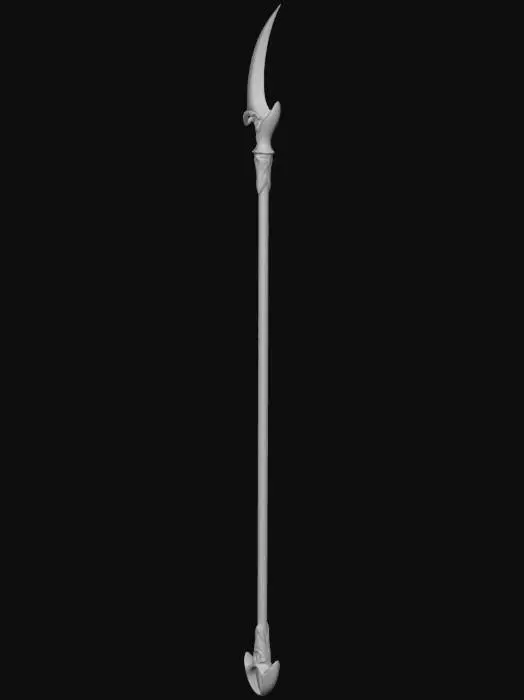 3D model for Gilded Halberd