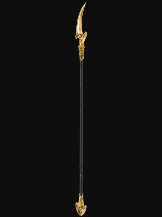 3D model for Gilded Halberd