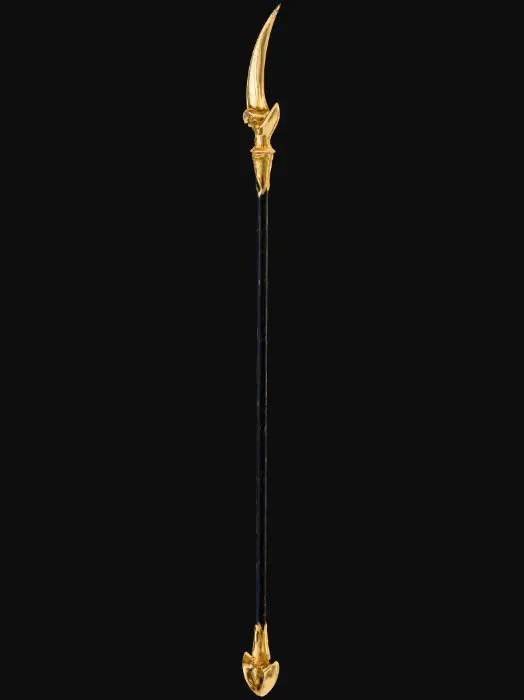3D model for Golden Crescent Halberd