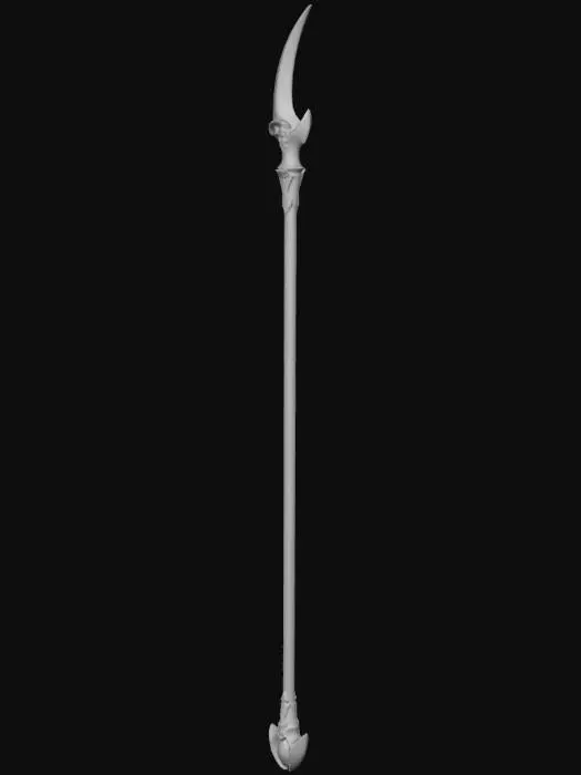 3D model for Gilded Halberd