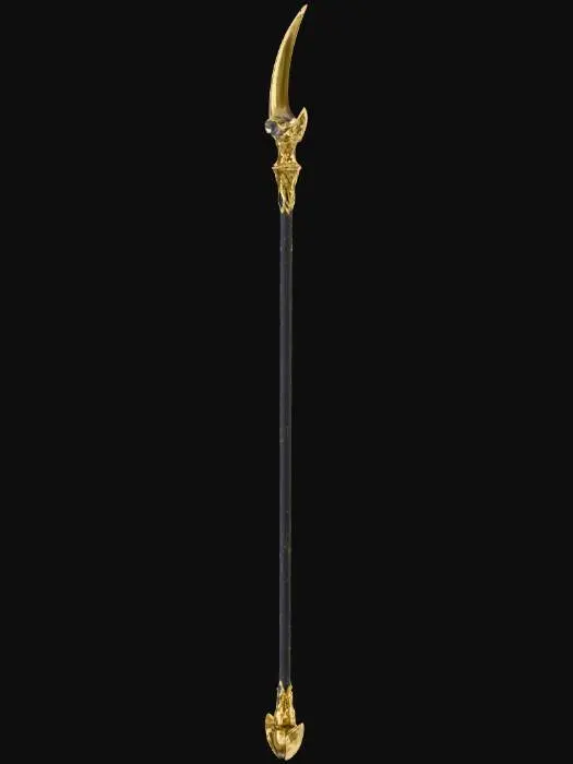 3D model for Gilded Halberd