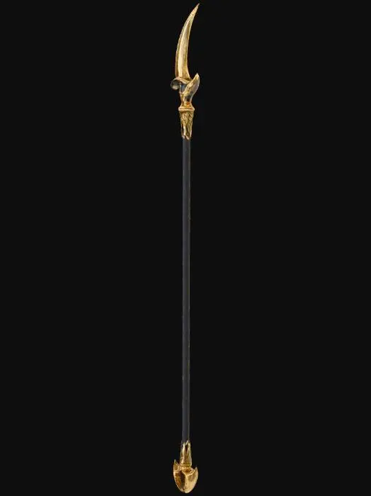 3D model for Gilded Halberd