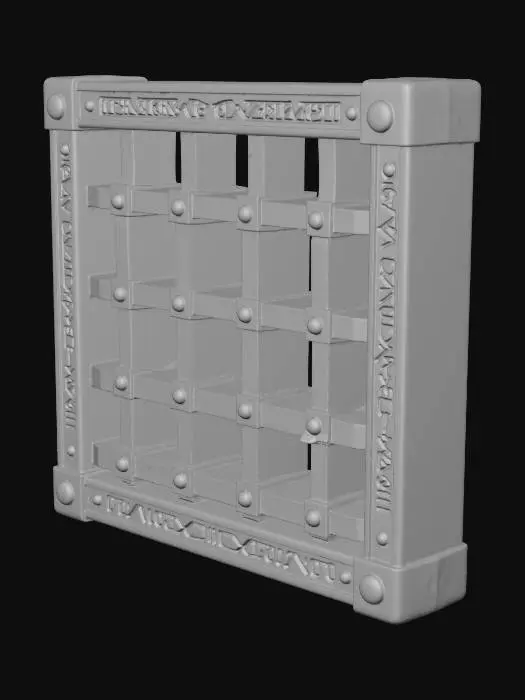 3D model for Ancient Gridwork