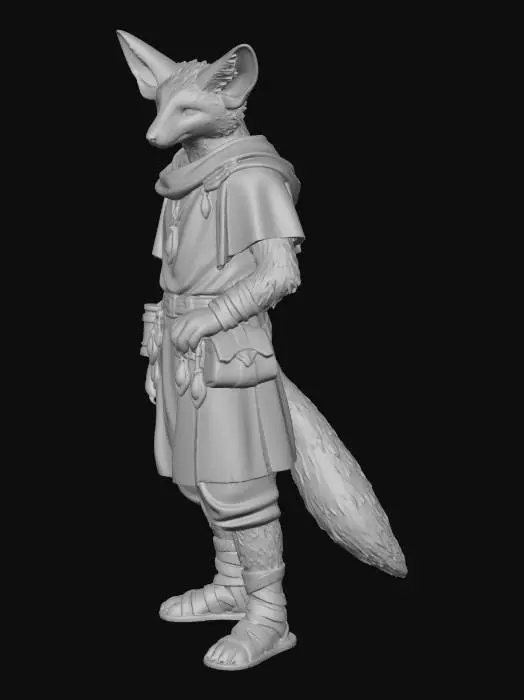 3D model for Desert Alchemist Fennec