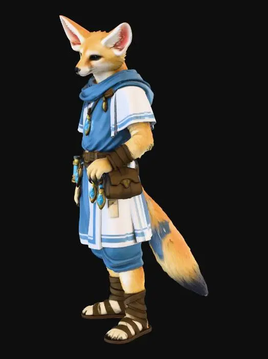 3D model for Desert Alchemist Fennec