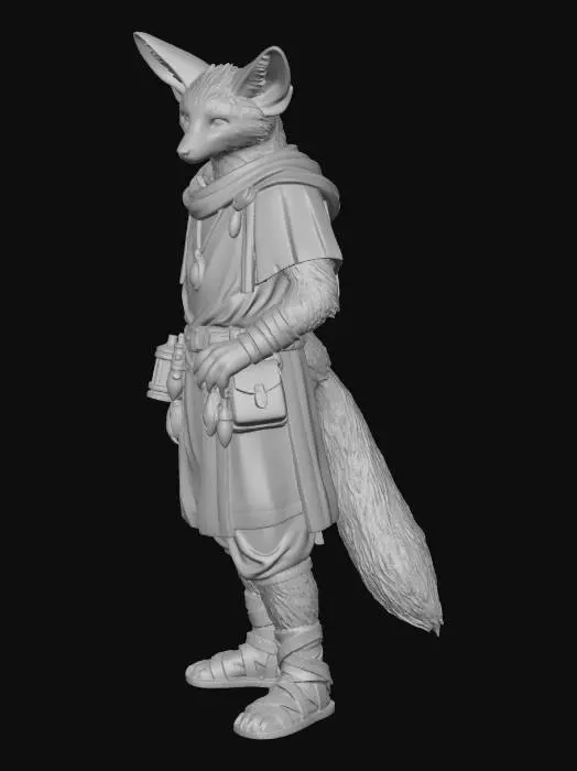 3D model for Desert Alchemist Fennec