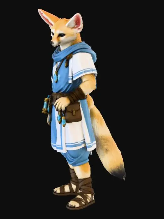 3D model for Desert Alchemist Fennec
