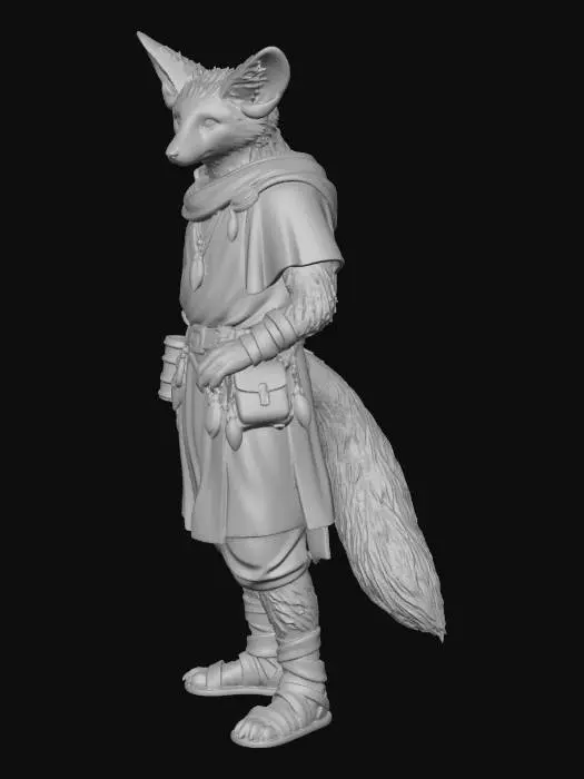 3D model for Desert Alchemist Fennec
