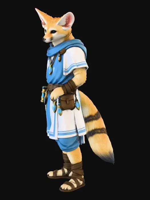 3D model for Desert Alchemist Fennec