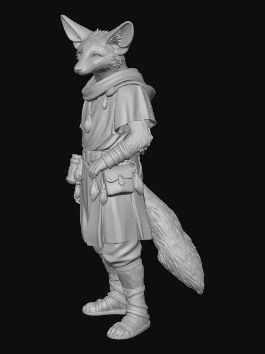3D model for Desert Alchemist Fennec