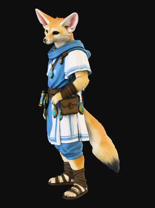 3D model for Desert Alchemist Fennec
