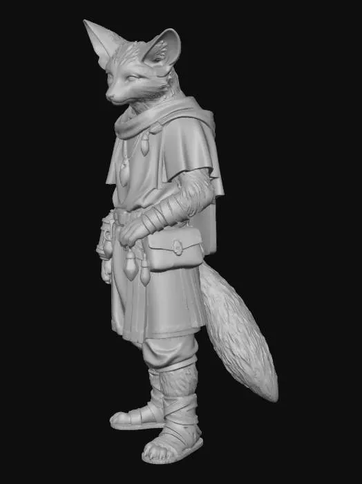 3D model for Desert Alchemist Fennec