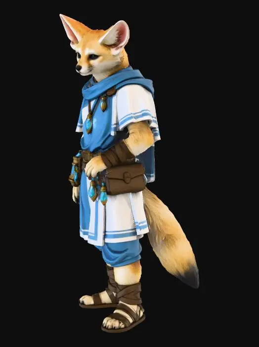 3D model for Desert Alchemist Fennec