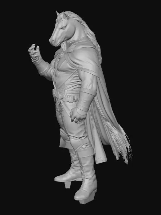 3D model for Moonlit Centaur Knight