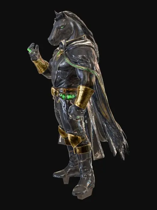 3D model for Moonlit Centaur Knight