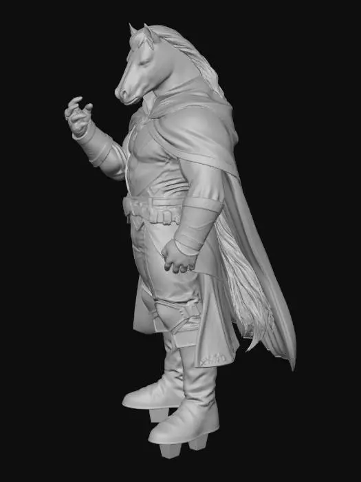 3D model for Moonlit Centaur Knight