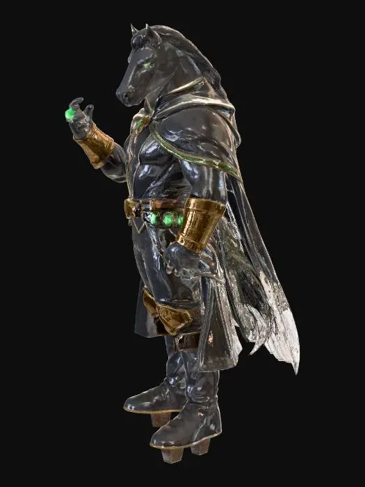 3D model for Moonlit Centaur Knight