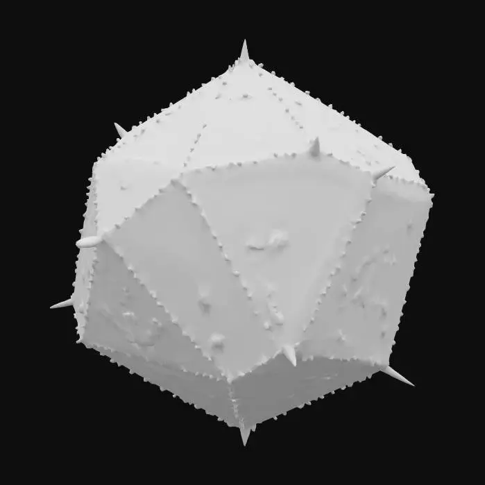 3D model for A small, floating magitek construct with a geometric body dodecahedron, made of aged brass or enchanted metal. Its surface is etched with glowing turquoise runes. No limbs or arms, just the core body. Designed by an empire blending arcane and early industrial tech. Weathered, mystical look. Transparent background.