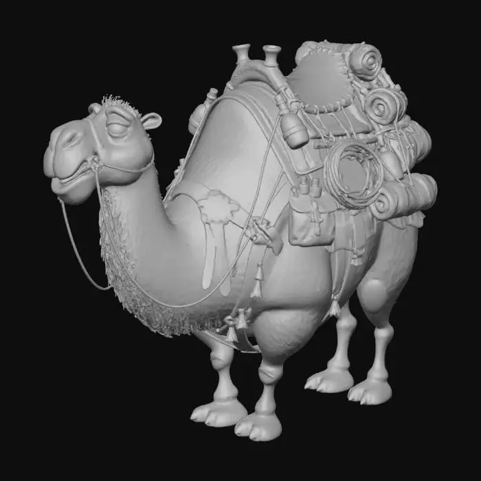 3D model for Desert Traveler