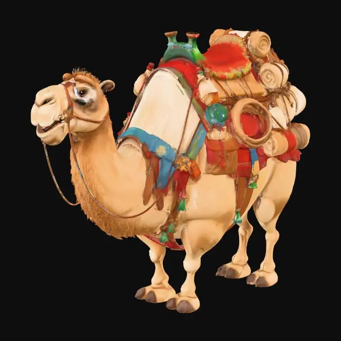 3D model for Desert Traveler