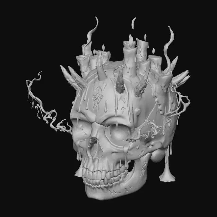 3D model for Infernal Runes, #Halloween2025#