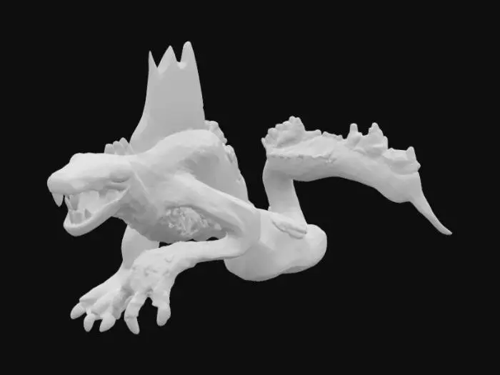 3D model for Aqua Beastie