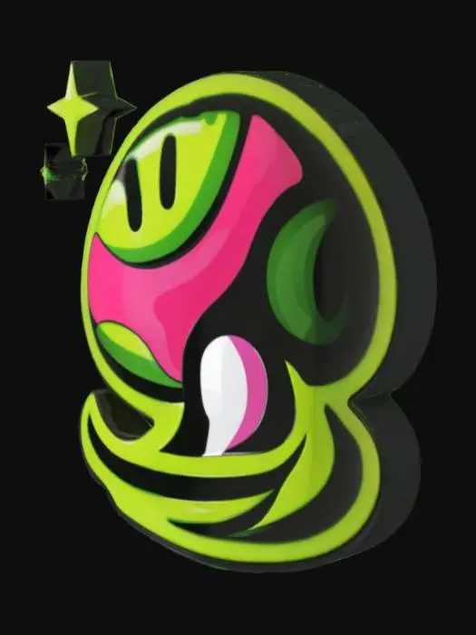 3D model for Meshy logo