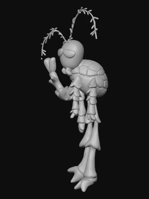 3D model for Famine of The Four Horsemen