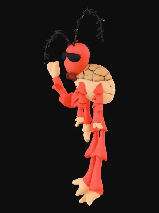 3D model for Famine of The Four Horsemen