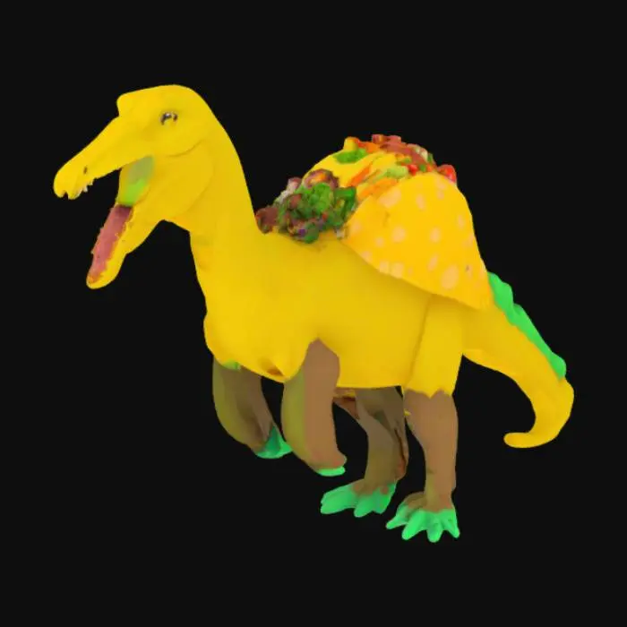 3D model for Taco Saurus
