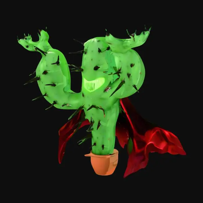 3D model for King Cacti