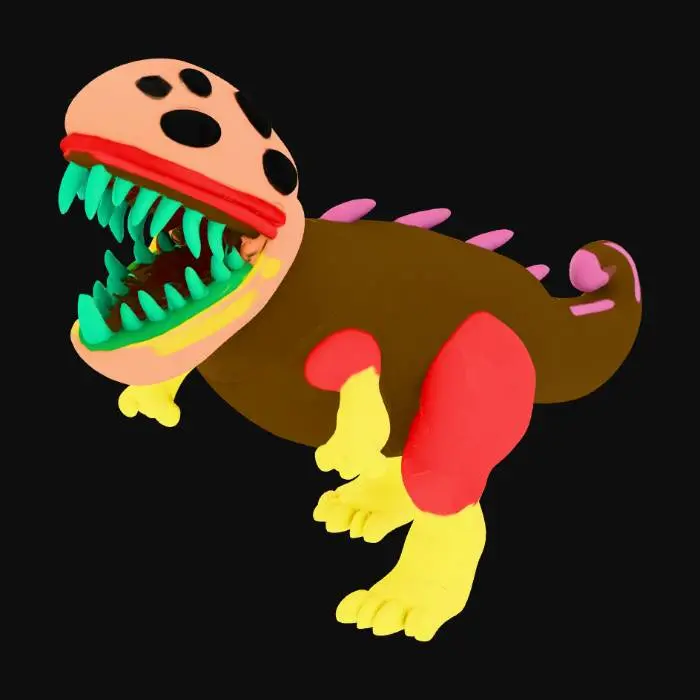 3D model for Burgersaurus Rex