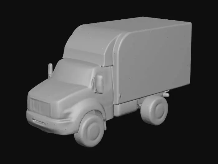 3D model for Coca-Cola Truck Model