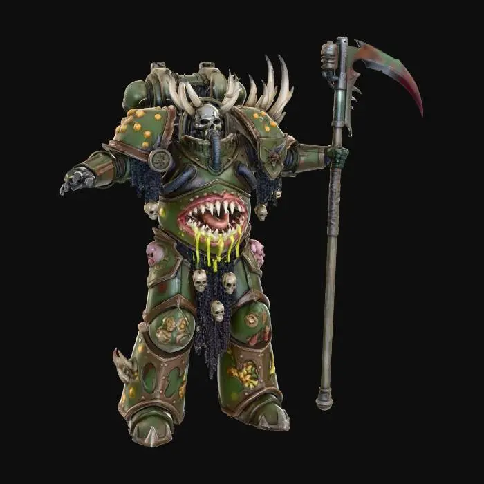 3D model for Plague Warrior