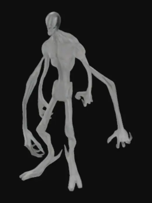 3D model for Ethereal Quadruped Monster