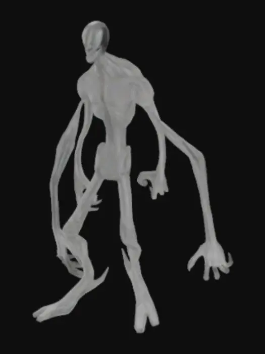 3D model for Ethereal Quadruped Monster