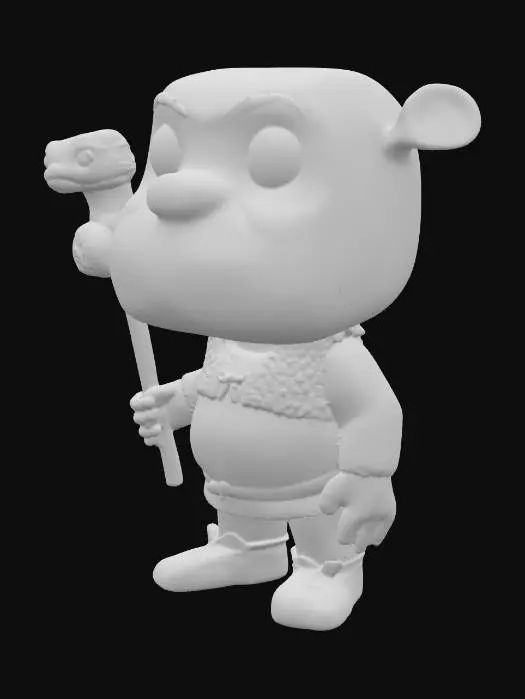 3D model for Shrek Funko POP Figure