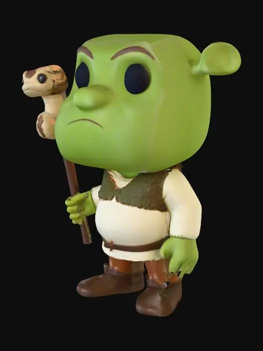 3D model for Shrek Funko POP Figure